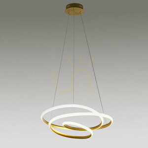 DIVA S/S FDISO4 Gold-Pendelleuchte von Gea Luce small 0