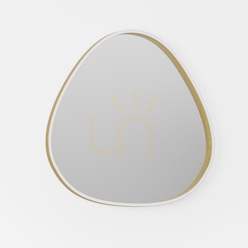 Prüfen ECARIS A/G FECAO2 Wandleuchte, Gold, Gea Luce
