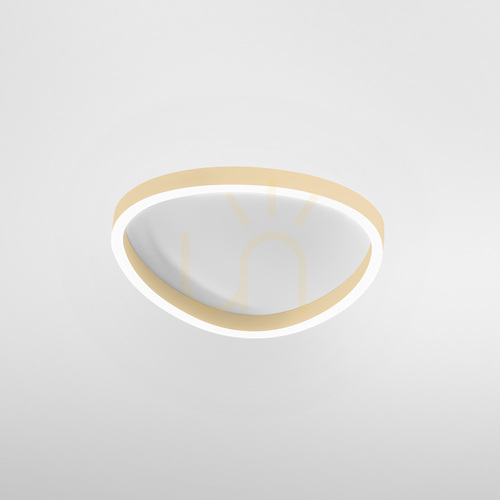 Prüfen ECARIS P/P FECPBE1 Deckenleuchte, Beige, Gea Luce