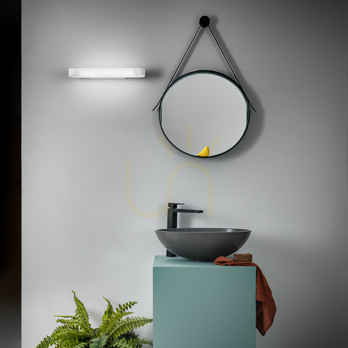 Prüfen GAP470C Wandleuchte „Gea Luce“ in Weiß, IP44