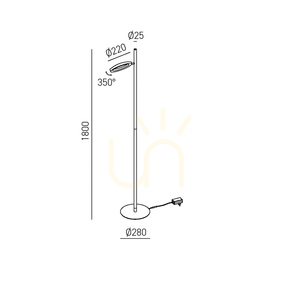 GPIB31 Stehlampe, Weiß, Gea Luce small 1