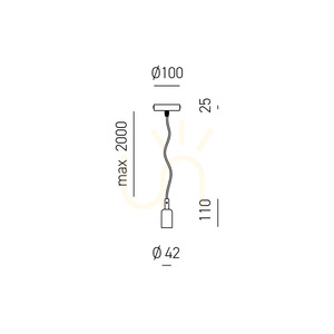 GSO070 Weißer Lampenschirm „Gea Luce“ – Zubehör small 1