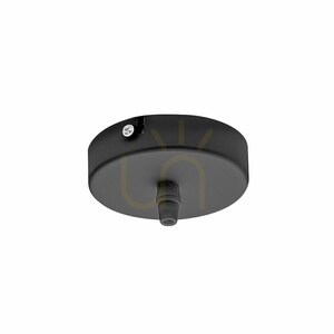 GSOB11 Schwarze Deckenrosette von Gea Luce small 0