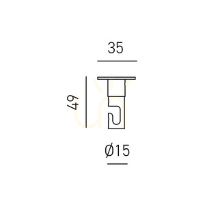 GSOBL11 Schwarzer Lampenschirm „Gea Luce“ – Zubehör small 1