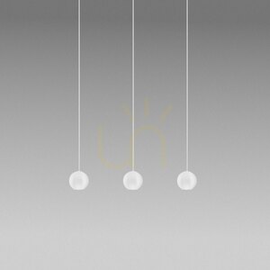 GUYA S/3 FGUSB3 Hängeleuchte in Weiß von Gea Luce small 0