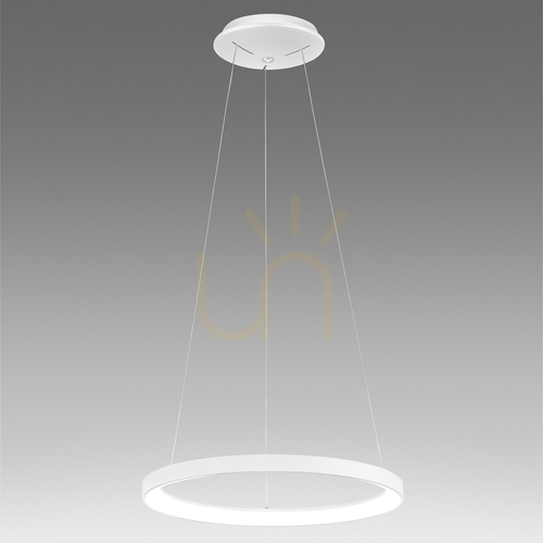 Prüfen LED-Pendelleuchte Gea Luce KRIZIA S/M FKRSB2 weiß 58 cm 3000 K