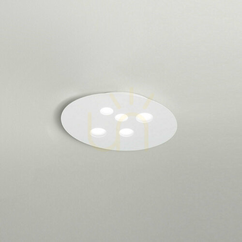 Prüfen LUNA P/M FLUPB2 Deckenleuchte, Weiß, Gea Luce