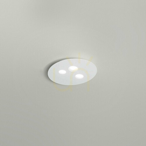 Prüfen LUNA P/P FLUPB1 Deckenleuchte, Weiß, Gea Luce