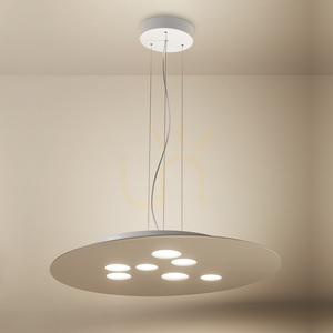 LUNA S FLUST1 Pendelleuchte, Grau-Braun, Gea Luce small 0