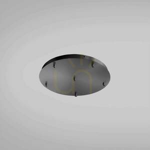 OFELIA MINI B T/6 FOFBN6 Schwarze Deckenrosette von Gea Luce small 0