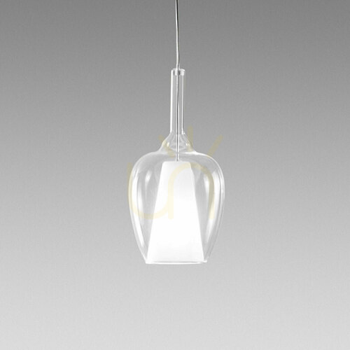 Prüfen OFELIA S/10 FOFST10 Transparente Pendelleuchte von Gea Luce