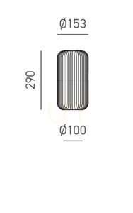 Glasschirm Gea Luce RAIKA V/G FRAVW2, Opalweiß small 1