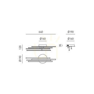FTUPN4 Deckenleuchte von Gea Luce small 1
