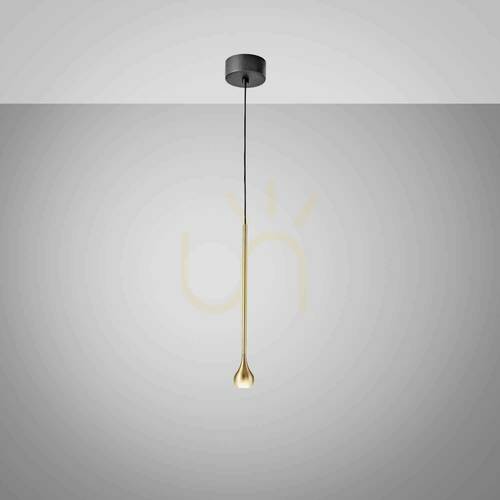 Prüfen URSULA S/P FURSO1 Gold-Pendelleuchte von Gea Luce