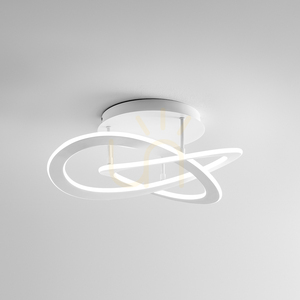 LED-Deckenleuchte Gea Luce Yara P/M N FYAPN2 weiß 60 cm 4000 K small 0