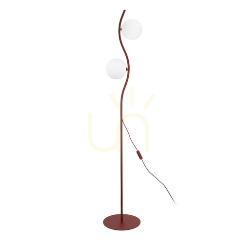 Prüfen Ancona Burgundy Stehlampe 2 Xg9