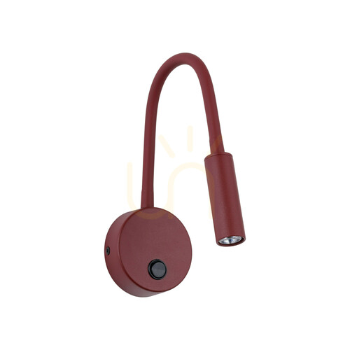 Prüfen Wandleuchte „Lagos Burgundy“ 1 Xg9