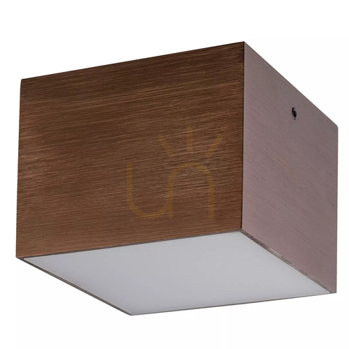 Prüfen Sigma CUBO METALIK Spot Dunkelbronze 42074 – LED 9W 3000K, gebürstetes Aluminium, 8x8x6 cm, IP20