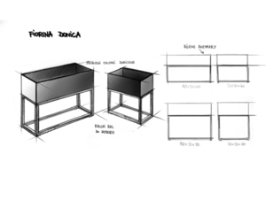 FIORINA Pflanzgefäß 100x30x80 small 5