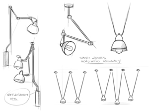 Hängelampe COBEN HANGMAN 3 - weiß small 5