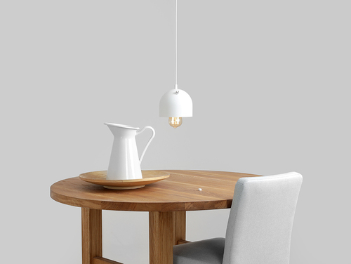 Prüfen Pendelleuchte CustomForm POPO 1 weiß E27, Schirm 15 cm