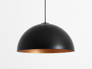 Hängelampe LORD 50 - kupfer-schwarz small 0