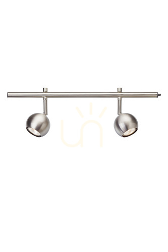 Prüfen Plafond Markslojd EXPAND 107516 2-flammig Stahl GU10 52 cm