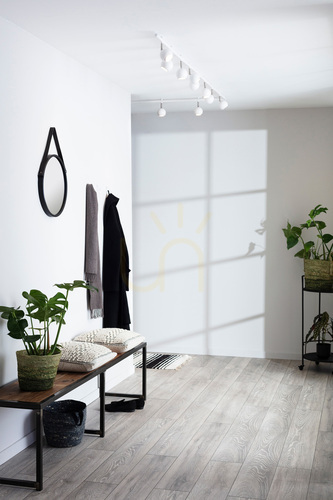 Prüfen Plafond Markslojd EXPAND 107517 2-flammig GU10 weiß 52 cm Metall