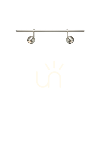 Prüfen Plafond Markslojd Expand 2-flammig Stahl GU10 72 cm 107542