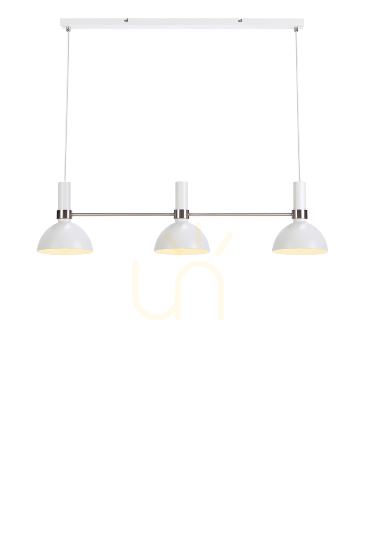 Függőlámpa Markslojd LARRY 107500 3 égős fehér fém 99,5 cm