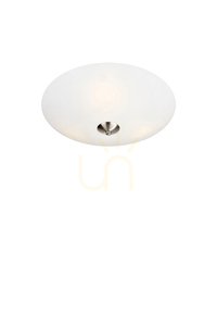 Deckenleuchte Markslojd POLAR 107360 2-flammig 35 cm Stahl mattiert Glas small 0