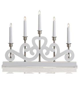 Kerzenhalter Markslojd Eneby 5-flammig Weiß Holz 47 cm 700640 small 1