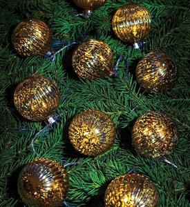LED-Leuchtkette Markslojd BIGSOLO 10-flammig Gold Glas 703945 small 0