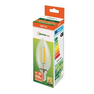 Led Kerze E14 230 V 4 W Cog Ww Clear Spectrum small 2