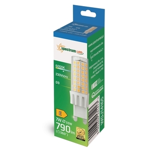 Led G9 230 V 7 W Cw Smd Spektrum small 2