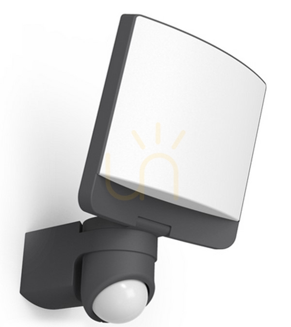 Außenwandleuchte Lutec SUNSHINE LED anthrazit 17W 1200lm 5000K Bewegungsmelder