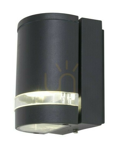 Prüfen Außenwandleuchte Lutec Focus anthrazit 35W 5604101118