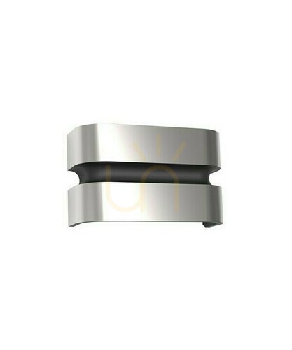 Prüfen Außenwandleuchte Lutec MAYA LED 15W Edelstahl Silber 5198302001