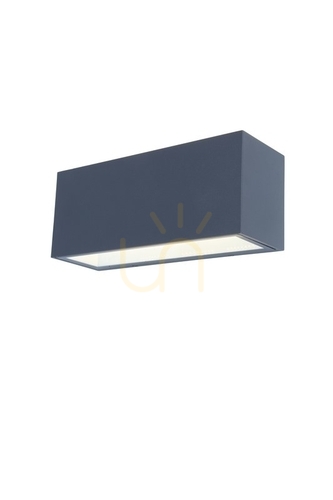 Prüfen Außenwandleuchte Lutec GEMINI LED anthrazit 42W 3300lm 4000K 5189104118