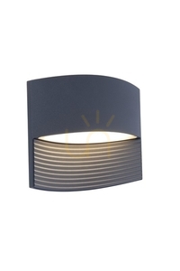 Außenwandleuchte Lutec LOTUS anthrazit LED 11W 500lm 3000K 5193201118 small 0