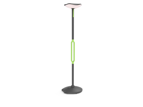 Prüfen Außenstehleuchte Lutec POPPY grau 8W 3000K IP54 19 cm Kunststoff