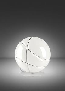 Fabbian Armilla F50 13W Tischleuchte - weiß und silber - F50 B03 01 small 0