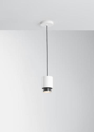 Prüfen Hängelampe Fabbian Claque F43 20W 10cm - Weiß - F43 A02 01