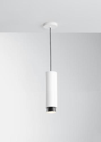 Prüfen Hängelampe Fabbian Claque F43 20W 30cm - Weiß - F43 A06 01