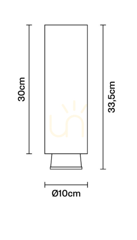 Vorschau Strahler Fabbian Claque F43 20W 30cm - Weiß - F43 E06 01 Strahler Fabbian Claque F43 20W 30cm - Weiß - F43 E06 01