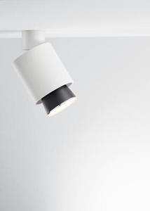 Strahler Fabbian Claque F43 20W fahrbar - weiß - F43 E08 01 small 0