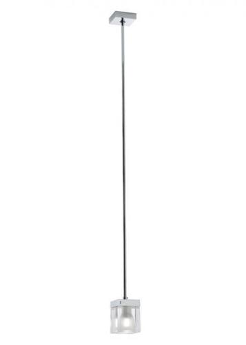 Prüfen Fabbian Cubetto Pendelleuchte - Transparent - D28 A01 00