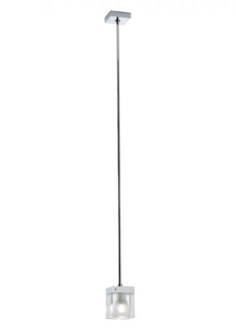 Prüfen Fabbian Cubetto Pendelleuchte - Transparent - D28 A01 00 Fabbian Cubetto Pendelleuchte - Transparent - D28 A01 00