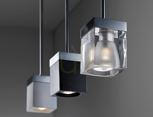 Prüfen Fabbian Cubetto Pendelleuchte - Weiß - D28 A01 01