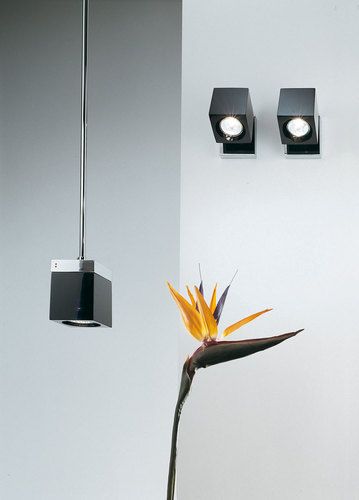 Prüfen Fabbian Cubetto Pendelleuchte - Schwarz - D28 A01 02